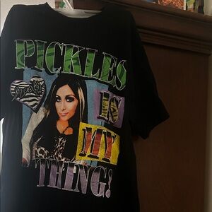 MTV Jersey Shore Snooki Nicole Polizzi Pickles is my thing nwnt womens t sturdy